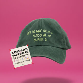 BASEBALL HAT - Metto giu gli sci